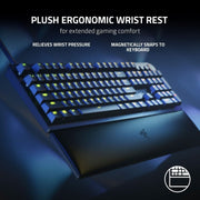 RAZER HUNTSMAN V2 TENKEYLESS - OPTICAL GAMING KEYBOARD (LINEAR RED SWITCH) - QUARTZ EDITION RZ03 - 03942000 - R3M1 - SWIFT PERIPHERALS1082268