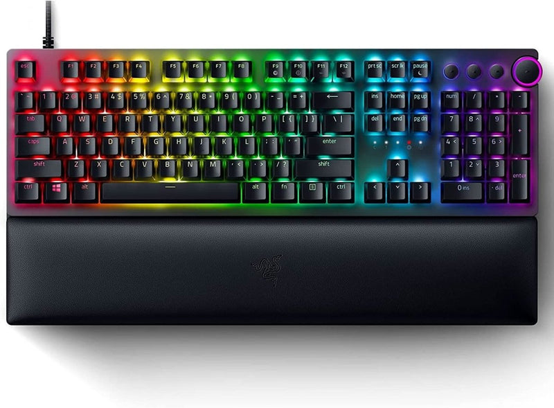 RAZER HUNTSMAN V2 TENKEYLESS - OPTICAL GAMING KEYBOARD (LINEAR RED SWITCH) - QUARTZ EDITION RZ03 - 03942000 - R3M1 - SWIFT PERIPHERALS1082268