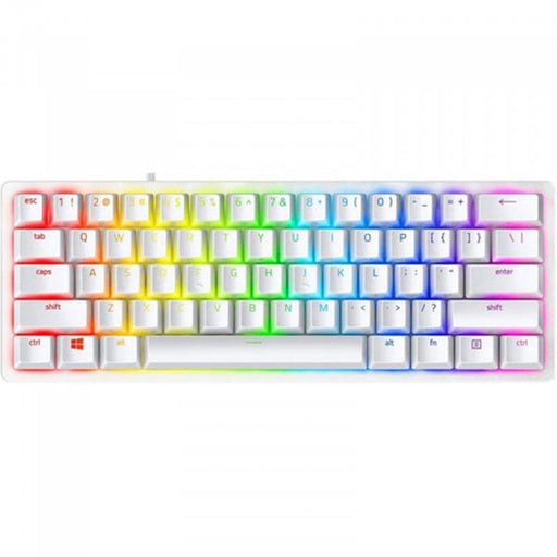 RAZER HUNTSMAN V3 PRO MINI - 60% ANALOG OPTICAL ESPORTS KEYBOARD - WHITE EDITION RZ03 - 04991700 - R3M1 - SWIFT PERIPHERALS1094233