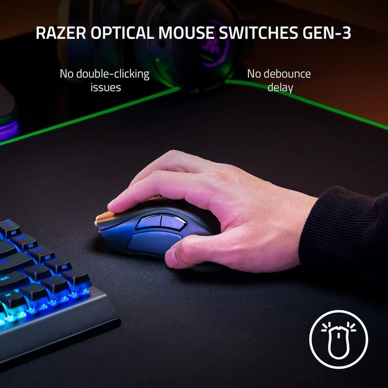 RAZER NAGA V2 PRO - WIRELESS MMO GAMING MOUSE RZ01 - 04400100 - R3A1 - SWIFT PERIPHERALS1094215