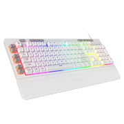 REDRAGON K512 SHIVA USB RGB (WHITE) - SWIFT PERIPHERALS1090045