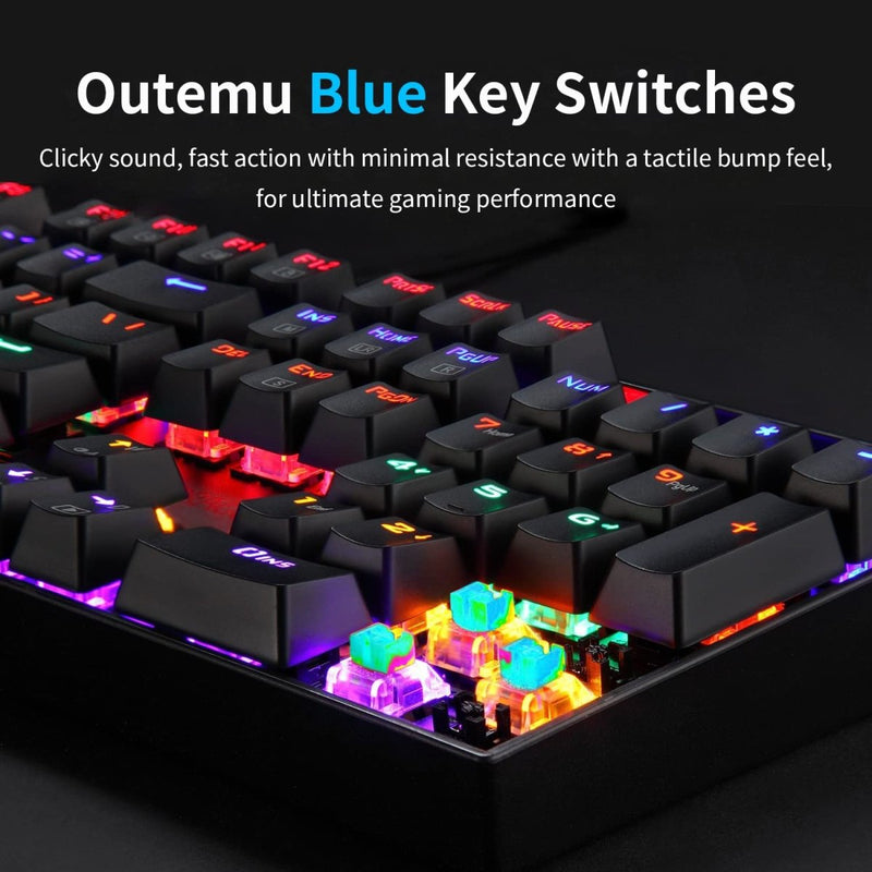 REDRAGON K551 RAINBOW VARA USGB GAMING KEYBOARD - SWIFT PERIPHERALS1090048