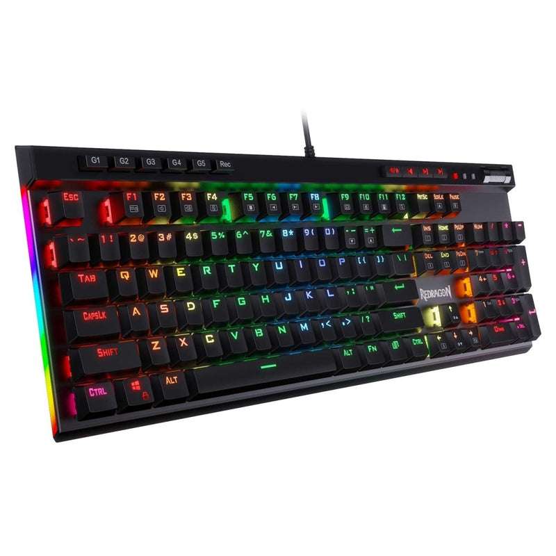 REDRAGON K580 VATA (BLUE SWITCHES) USB GAMING RGB KEYBOARD - SWIFT PERIPHERALS1090055