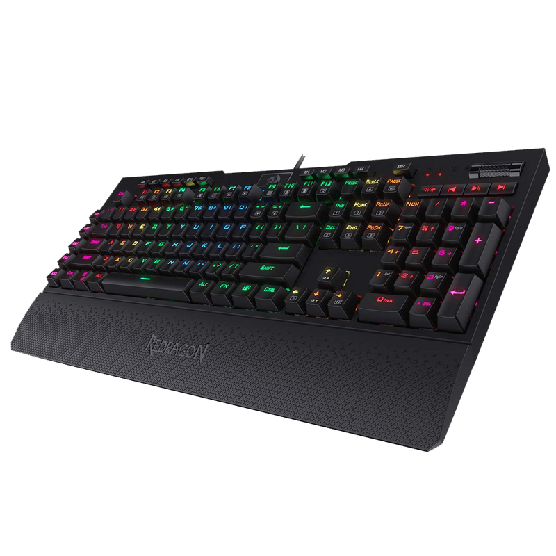 REDRAGON K586 BRAHMA USB MECHANICAL RGB (RED SWITCH) KEYBOARD - SWIFT PERIPHERALS1090062