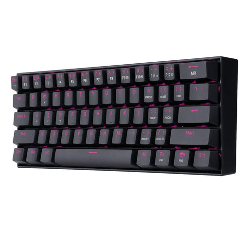 REDRAGON K630 PINK LED DRAGON BORN (BROWN SWITCH) KEYBOARD BLACK - SWIFT PERIPHERALS1090061