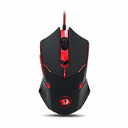 REDRAGON M601 RGB BLACKLIT 7200 DPI USB WIRED ERGONOMIC PROGRAMMABLE GAMING MOUSE (BLACK) - SWIFT PERIPHERALS1092528