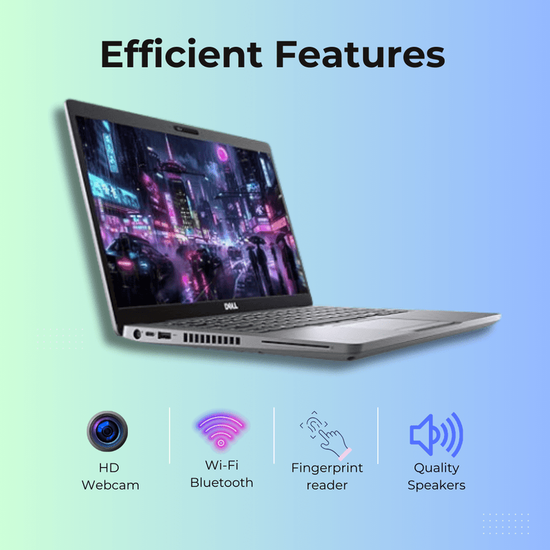 (Refurbished) Dell Latitude 5410 14" Laptop Intel Core i5 10th Gen 16GB RAM 512GB SSD Win 10 Pro - SWIFT PERIPHERALSLatitude 5410