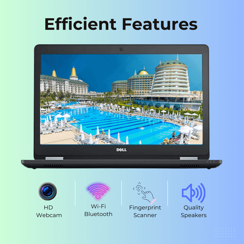 (Refurbished) Dell Latitude 5470 14" Laptop Intel Core i5 6th Generation Win 10 Pro - SWIFT PERIPHERALSTPS-DELL-5470