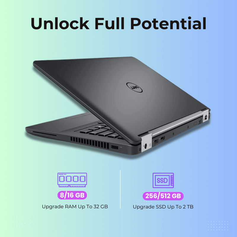 (Refurbished) Dell Latitude 5470 14" Laptop Intel Core i5 6th Generation Win 10 Pro - SWIFT PERIPHERALSTPS-DELL-5470