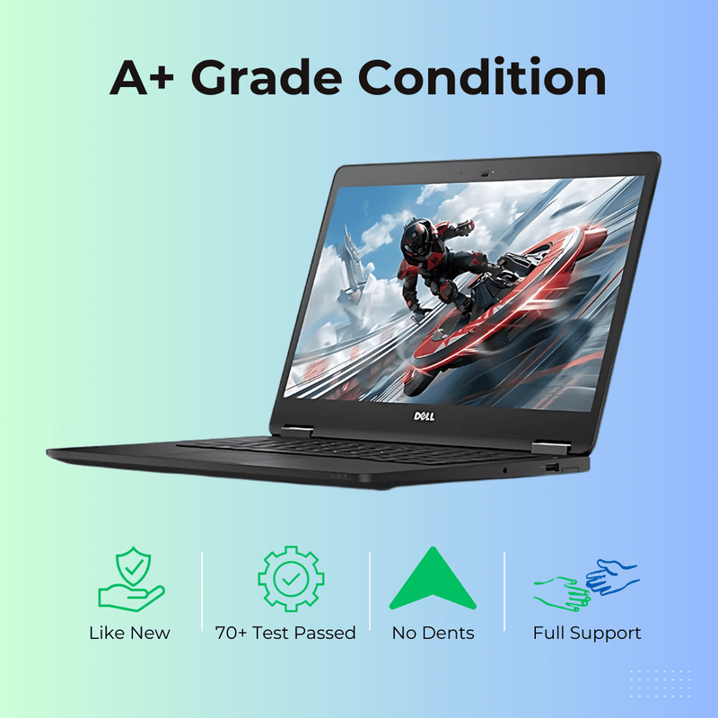 (Refurbished) Dell Latitude 7470 14" Laptop 8GB RAM 256GB SSD Intel Core i5 6th Generation Win 10 Pro - SWIFT PERIPHERALSTPS-DELL-7470