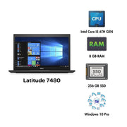 (Refurbished) Dell Latitude 7480 14" Laptop Intel Core i5 6th Gen Win 10 Pro - SWIFT PERIPHERALSTPS-DELL-7480