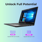 (Refurbished) Dell Latitude 7490 14" Laptop Intel Core i7 8th Gen 16GB RAM 512GB SSD Win 10 Pro - SWIFT PERIPHERALSLatitude 7490-I7