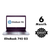 (Refurbished) HP EliteBook 745 G2 14" Laptop AMD A10 Pro 7350B 2.1GHz 8GB RAM 500GB HDD Win 10 Pro - SWIFT PERIPHERALSEliteBook 745