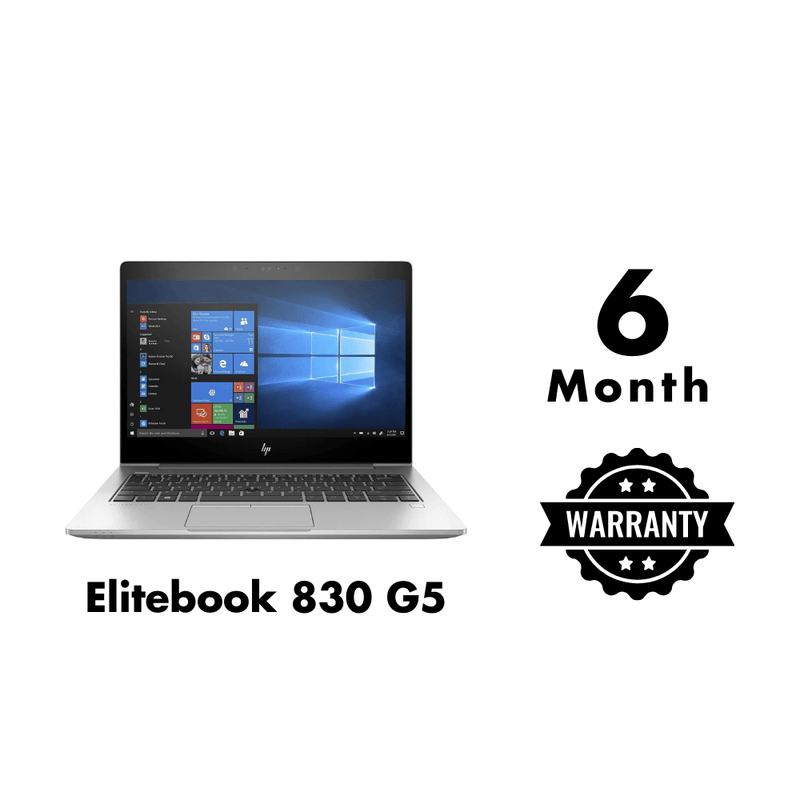 (Refurbished) HP Elitebook 830 G5 14" Laptop Intel Core i5 7th Gen 8GB 256GB Webcam Win 10 Pro - SWIFT PERIPHERALSElitebook 830 G5