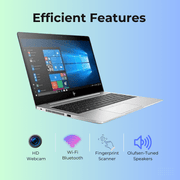 (Refurbished) HP EliteBook 840 G6 14" Privacy Screen Laptop Intel Core i5 8th Gen 8GB RAM 256GB SSD Win 10 Pro - SWIFT PERIPHERALSEliteBook 840 G6