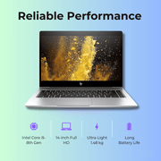 (Refurbished) HP EliteBook 840 G6 14" Privacy Screen Laptop Intel Core i5 8th Gen 8GB RAM 256GB SSD Win 10 Pro - SWIFT PERIPHERALSEliteBook 840 G6
