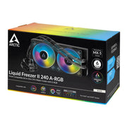 [Repacked] ARCTIC Liquid Freezer II 240 A - RGB 240mm AIO CPU Liquid Cooler with PWM Pump and Fans - SWIFT PERIPHERALSACFRE00093A-RF