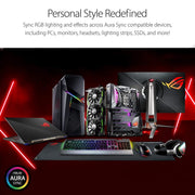 [RePacked] ASUS ROG Gladius II Core RGB Wired Optical Gaming Mouse with 6200 DPI - SWIFT PERIPHERALS90MP01D0-B0UA00-RF