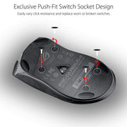 [RePacked] ASUS ROG Gladius II Core RGB Wired Optical Gaming Mouse with 6200 DPI - SWIFT PERIPHERALS90MP01D0-B0UA00-RF