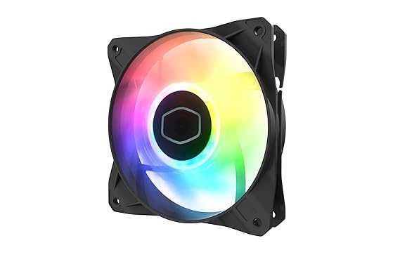 [RePacked] Cooler Master CF120 ARGB Case Fan - 120mm High Performance Computer Case Fan - SWIFT PERIPHERALSR4-S2S-12AA-GP-RF
