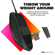 [RePacked] OMEN Vector RGB Gaming Wired Mouse with 6 Button Omron Switches & Radar 3 Sensor - SWIFT PERIPHERALS8BC53AA-RF