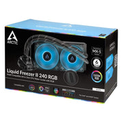[Repacked]ARCTIC Liquid Freezer II 240 RGB 240mm AIO CPU Liquid Cooler with Controller and PWM Pump - SWIFT PERIPHERALSACFRE00099A