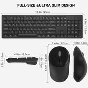 [RePacked]Dell KM636 Wireless Keyboard and Optical Mouse Combo - SWIFT PERIPHERALSKM636-BLK-RF
