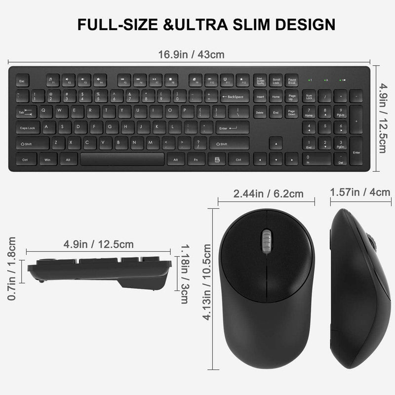 [RePacked]Dell KM636 Wireless Keyboard and Optical Mouse Combo - SWIFT PERIPHERALSKM636-BLK-RF