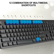 [RePacked]Dell KM636 Wireless Keyboard and Optical Mouse Combo - SWIFT PERIPHERALSKM636-BLK-RF