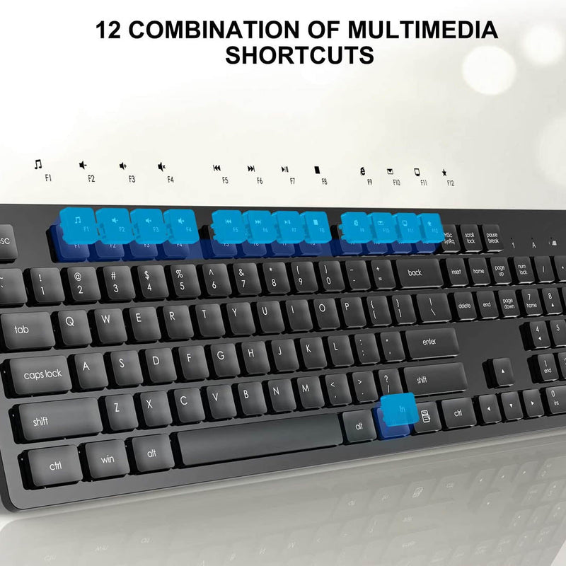 [RePacked]Dell KM636 Wireless Keyboard and Optical Mouse Combo - SWIFT PERIPHERALSKM636-BLK-RF