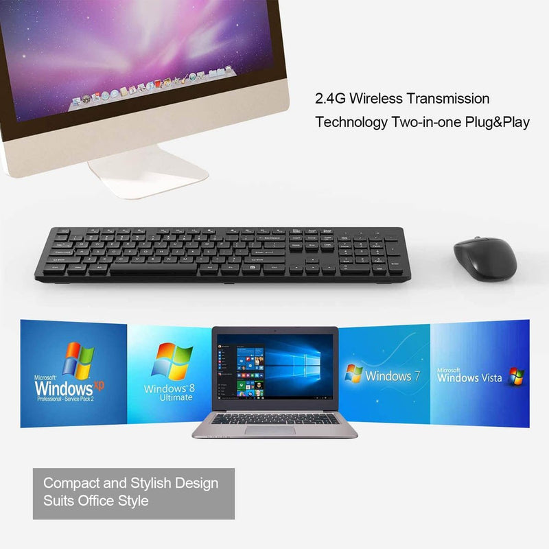 [RePacked]Dell KM636 Wireless Keyboard and Optical Mouse Combo - SWIFT PERIPHERALSKM636-BLK-RF