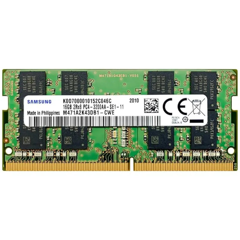 Samsung 16GB DDR4 RAM 3200MHz CL22 2Rx8 260 Pin SODIMM Laptop Memory - (Pulled Out) - SWIFT PERIPHERALSM471A2K43DB1-CWE