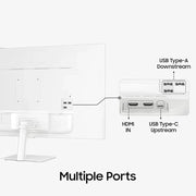 Samsung 32" 4K UHD Smart Monitor M7 with Vision AI Type C Smart TV Apps Built In Speakers - SWIFT PERIPHERALSLS32FM701UWXXL