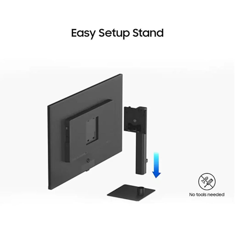 Samsung 32" 60 Hz 4K UHD IPS Monitor HDR10 Easy Setup Stand TUV Eye Care LS32D700EBWXXL - SWIFT PERIPHERALSLS32D700EBWXXL