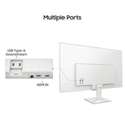 Samsung 32" 60Hz Full HD VA Smart Monitor with Smart TV Apps - SWIFT PERIPHERALSLS32FM501EWXXL