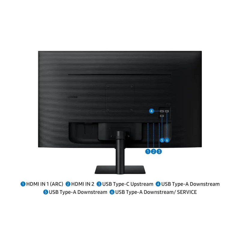 Samsung 32" 60Hz M7 4K UHD Smart Monitor with Vision AI VA Panel - SWIFT PERIPHERALSLS32FM700UWXXL