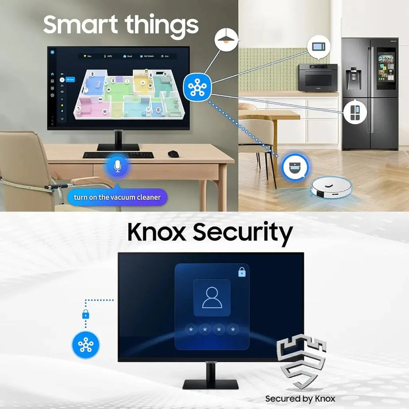 Samsung 43" M7 4K UHD Smart Monitor with Smart TV Apps LS43FM700UWXXL - SWIFT PERIPHERALSLS43FM700UWXXL