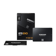 Samsung 870 EVO 1TB 2.5 inch SATA III internal SSD with box and manual