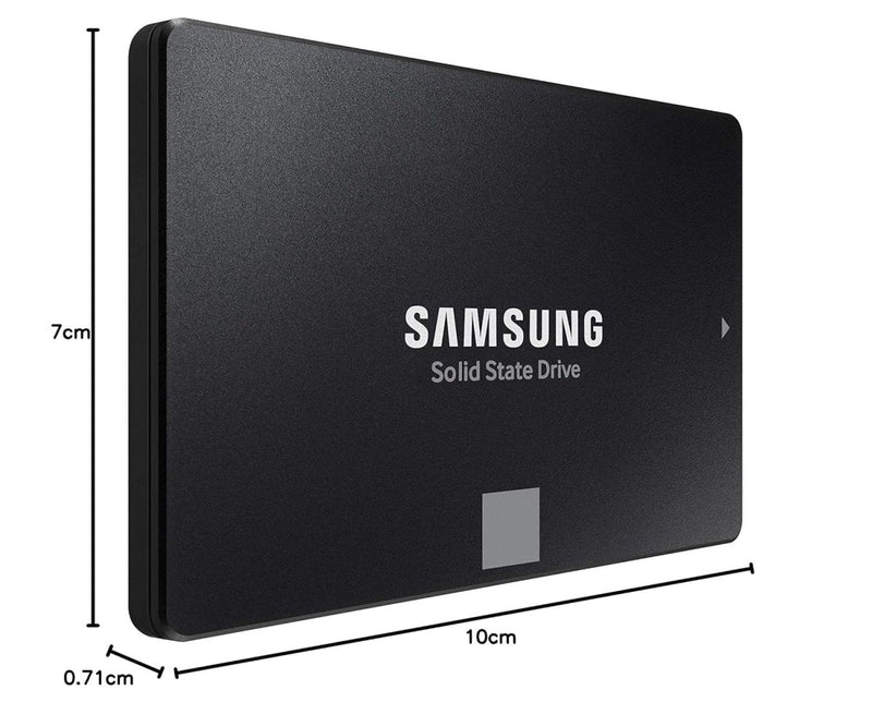 SAMSUNG 870 EVO 2TB SATA 6.35 CM (2.5 INCH) INTERNAL SOLID STATE DRIVE (SSD) MZ - 77E2T0BW - SWIFT PERIPHERALS102399