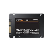 Samsung 870 EVO 4TB 2.5 - inch SATA III Internal SSD - SWIFT PERIPHERALSMZ-77E4T0BW