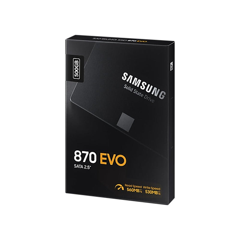 Samsung 870 EVO 500GB 2.5 - inch SATA III Internal SSD - SWIFT PERIPHERALSMZ-77E500BW