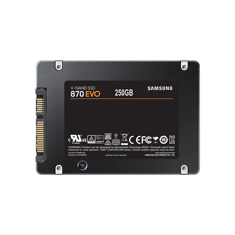 SAMSUNG 870 EVO 500GB INTERNAL SSD MZ - 77E500BW - SWIFT PERIPHERALS102451
