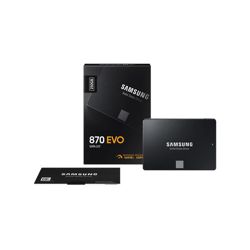 SAMSUNG 870 EVO 500GB INTERNAL SSD MZ - 77E500BW - SWIFT PERIPHERALS102451