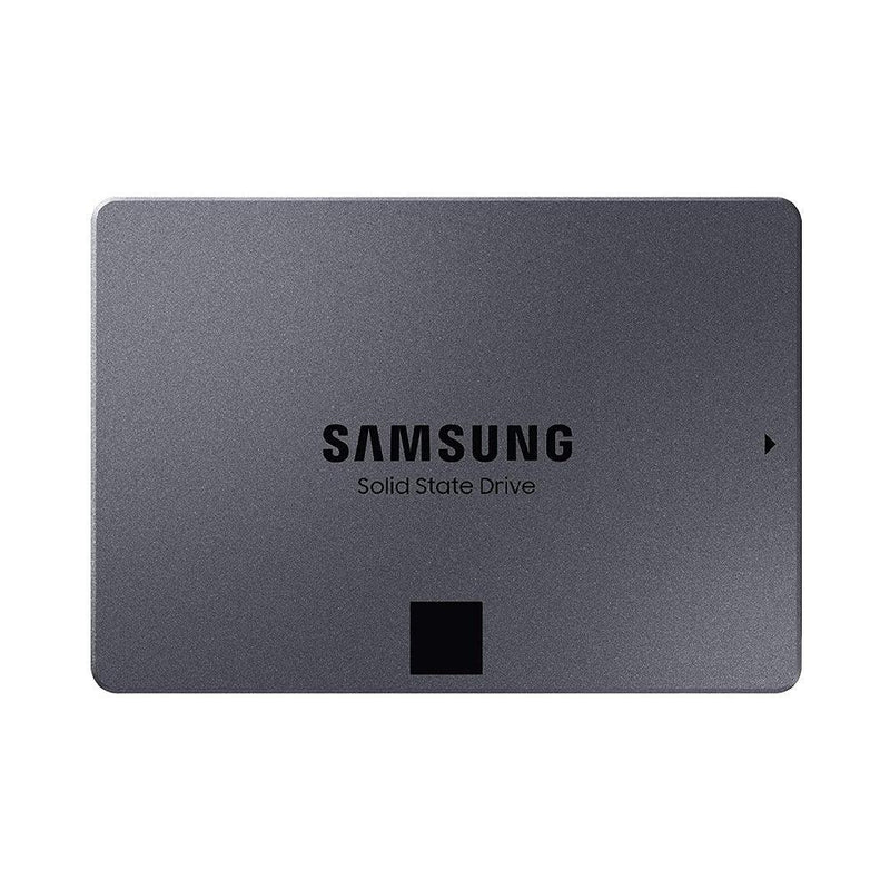 Samsung 2.5-inch SATA internal solid state drive with metallic gray casing