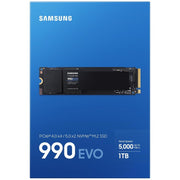SAMSUNG 990 EVO PLUS SSD 1TB, PCIE 5.0 X2 M.2 MZ - V951T0BW - SWIFT PERIPHERALS1091802
