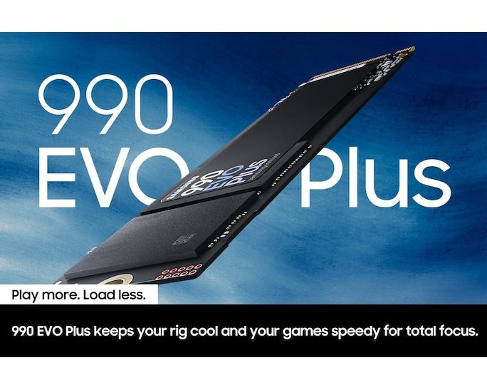 SAMSUNG 990 EVO PLUS SSD 2TB - MZ - V9S2T0BW - SWIFT PERIPHERALS1092273