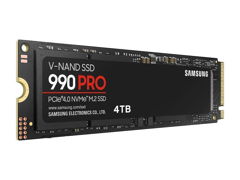 Samsung 990 PRO 4TB M.2 NVMe PCIe 4.0 V - NAND Internal Gaming SSD - SWIFT PERIPHERALSMZ-V9P4T0BW