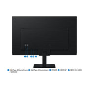 Samsung LS27FM500EW 27" M5 Full HD IPS Smart Monitor with Smart TV Apps HDMI Wi‑Fi & Bluetooth - SWIFT PERIPHERALSLS27FM500EW