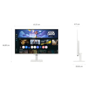 Samsung LS27FM501EW 27" M5 FHD Smart Monitor with Smart TV experience - SWIFT PERIPHERALSLS27FM501EWXXL