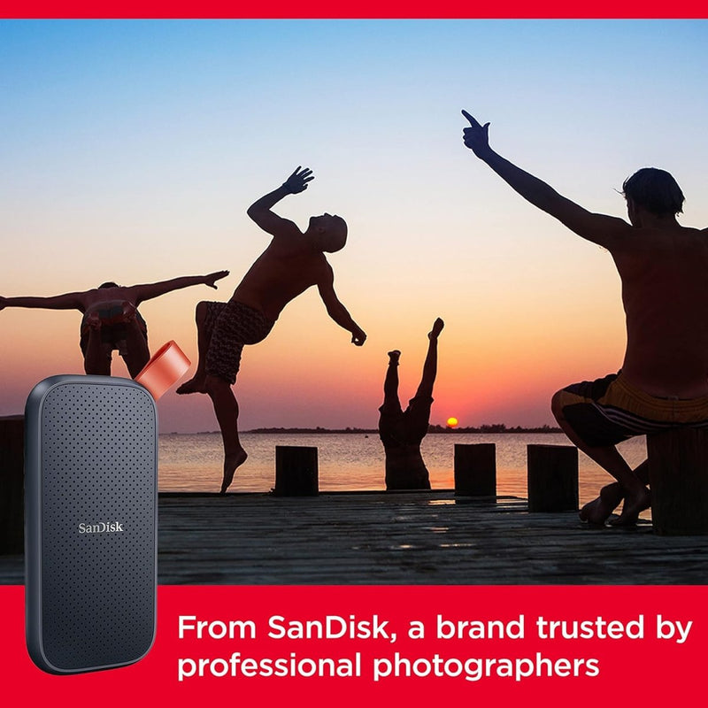 SANDISK 1TB PORTABLE E30 SSD SDSSDE30 - 1T00 - G26 - SWIFT PERIPHERALS1092632